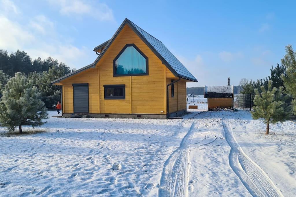 Dom Male Mazury Villa Drozdowo Exterior photo